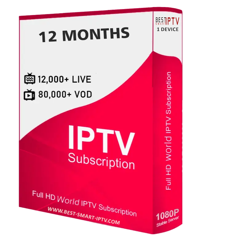 12 months iptv